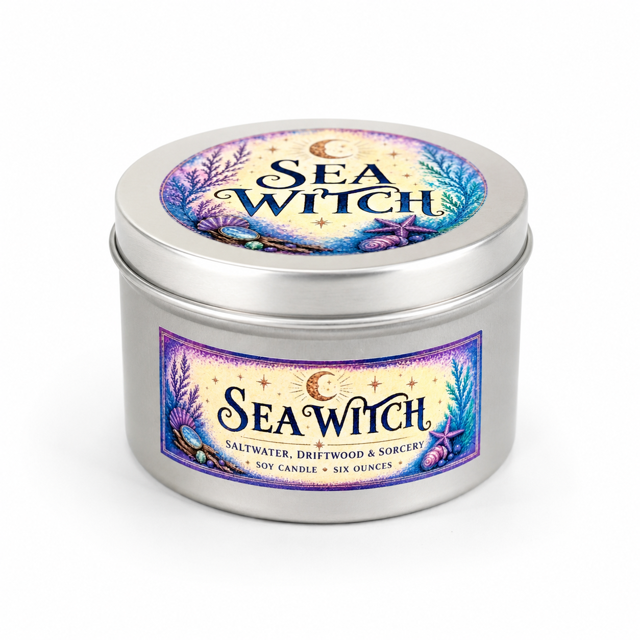 Sea Witch Candle | Saltwater, Driftwood & Sorcery Soy Candle