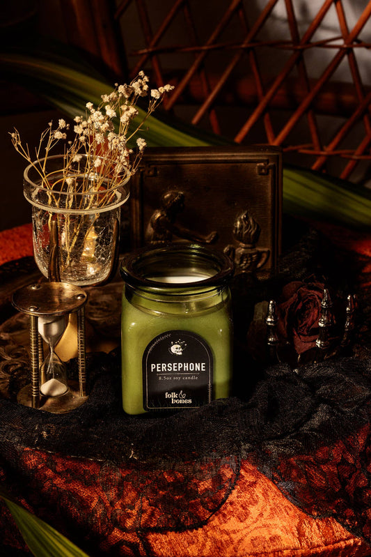 Persephone - 8 oz Plum Black Currant Soy Candle