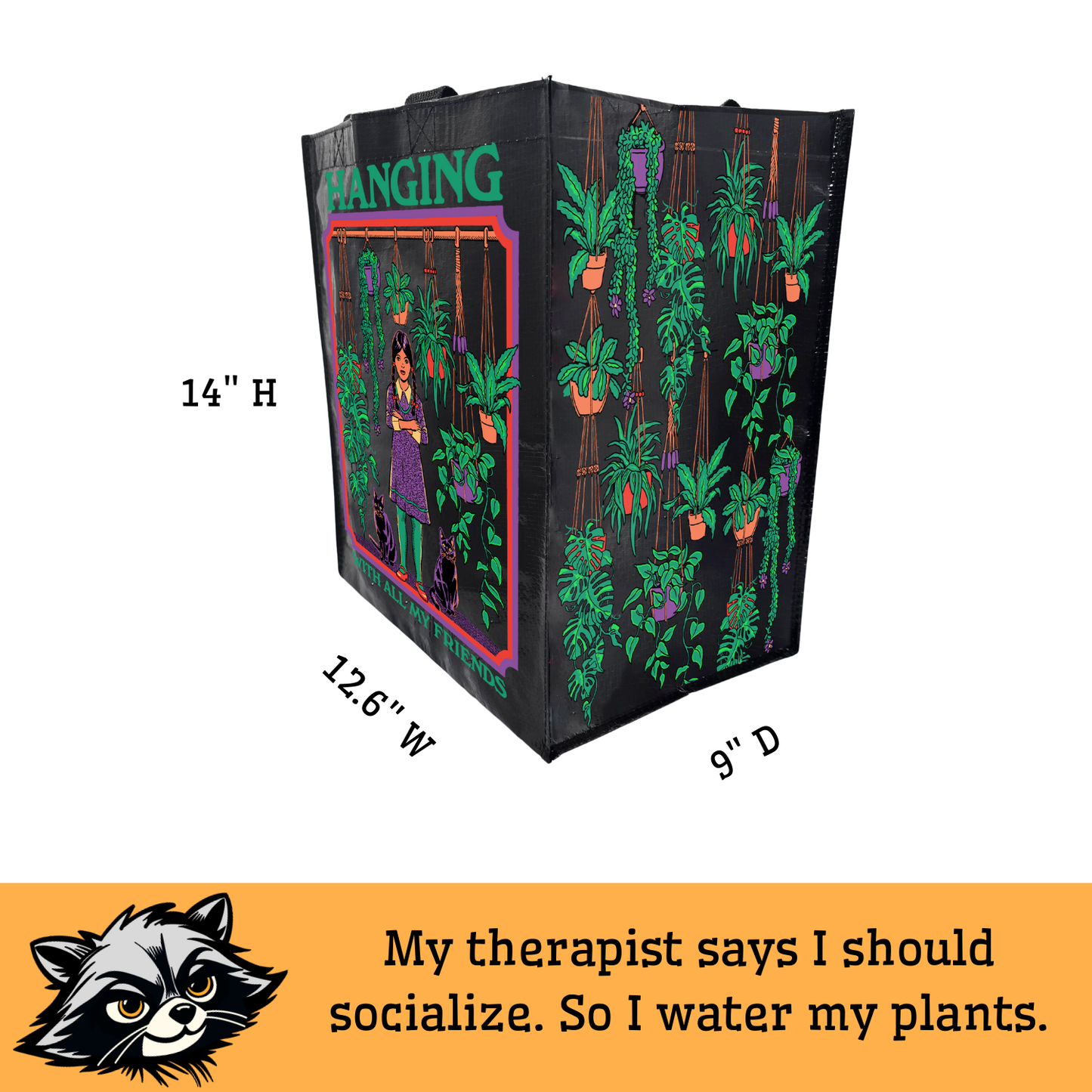 Hanging With All My Friends Grocery Tote