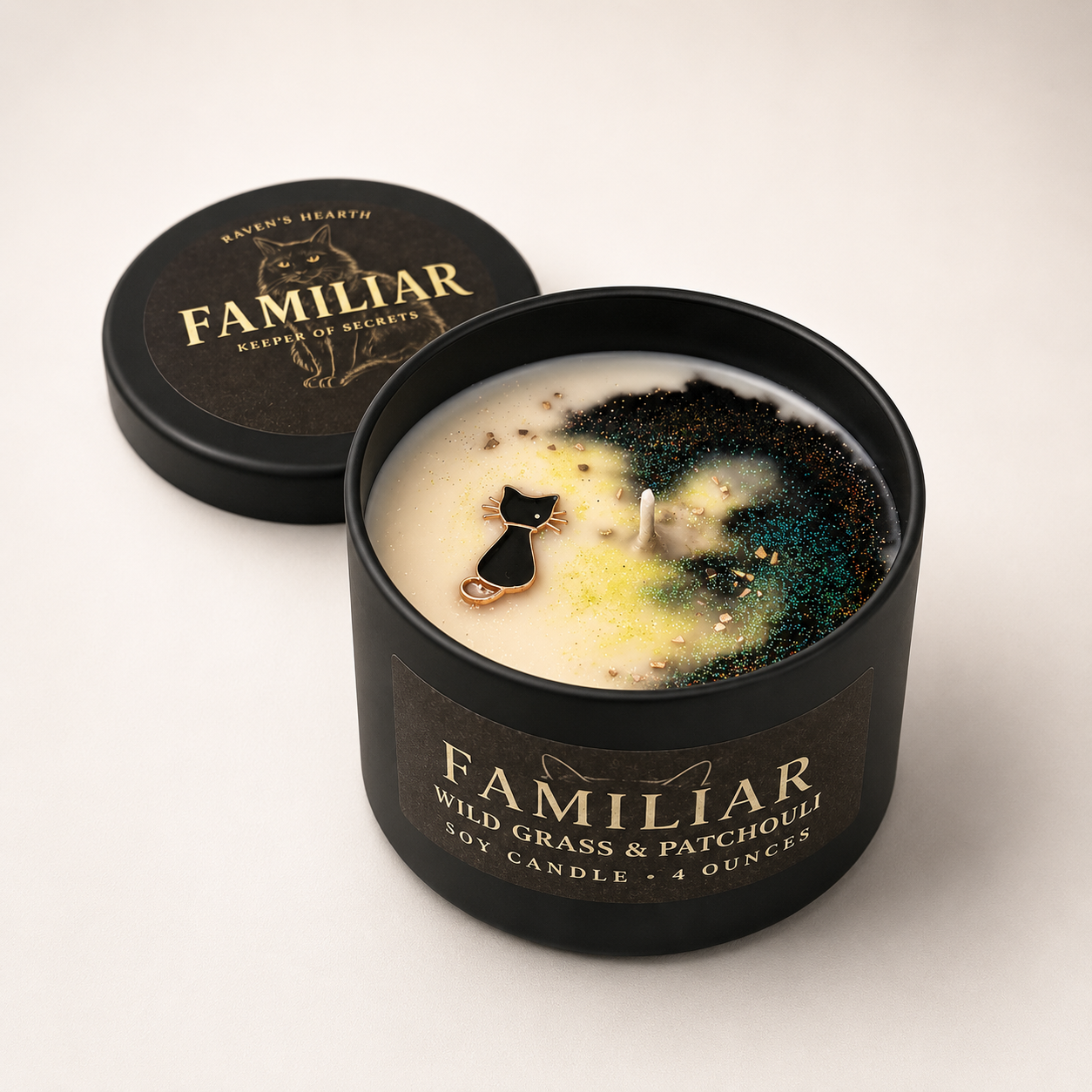 Familiar Soy Candle | Wild Grass & Patchouli