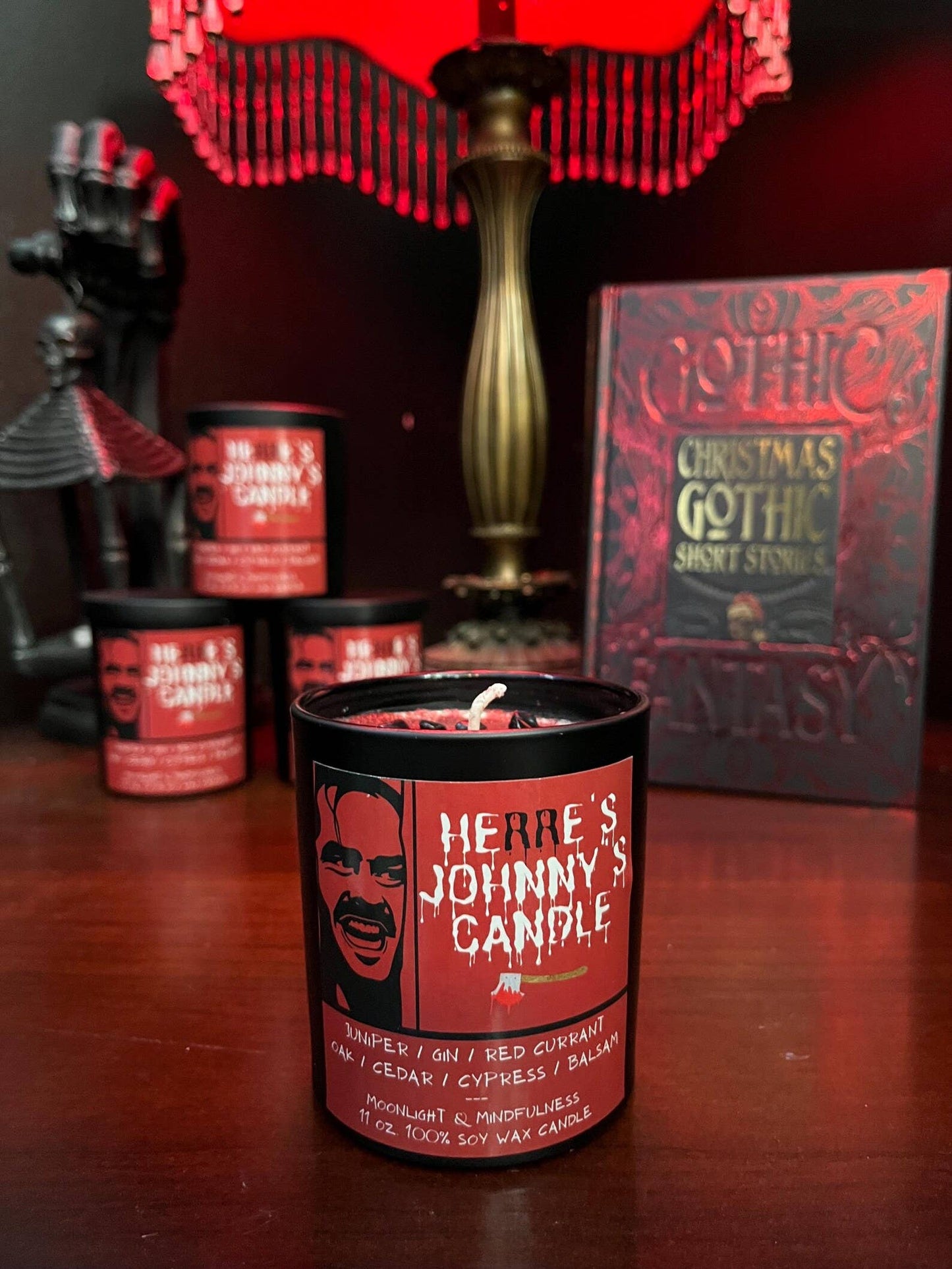 Herre's Johnny's Candle 100% Soy Wax Candle, The Shining
