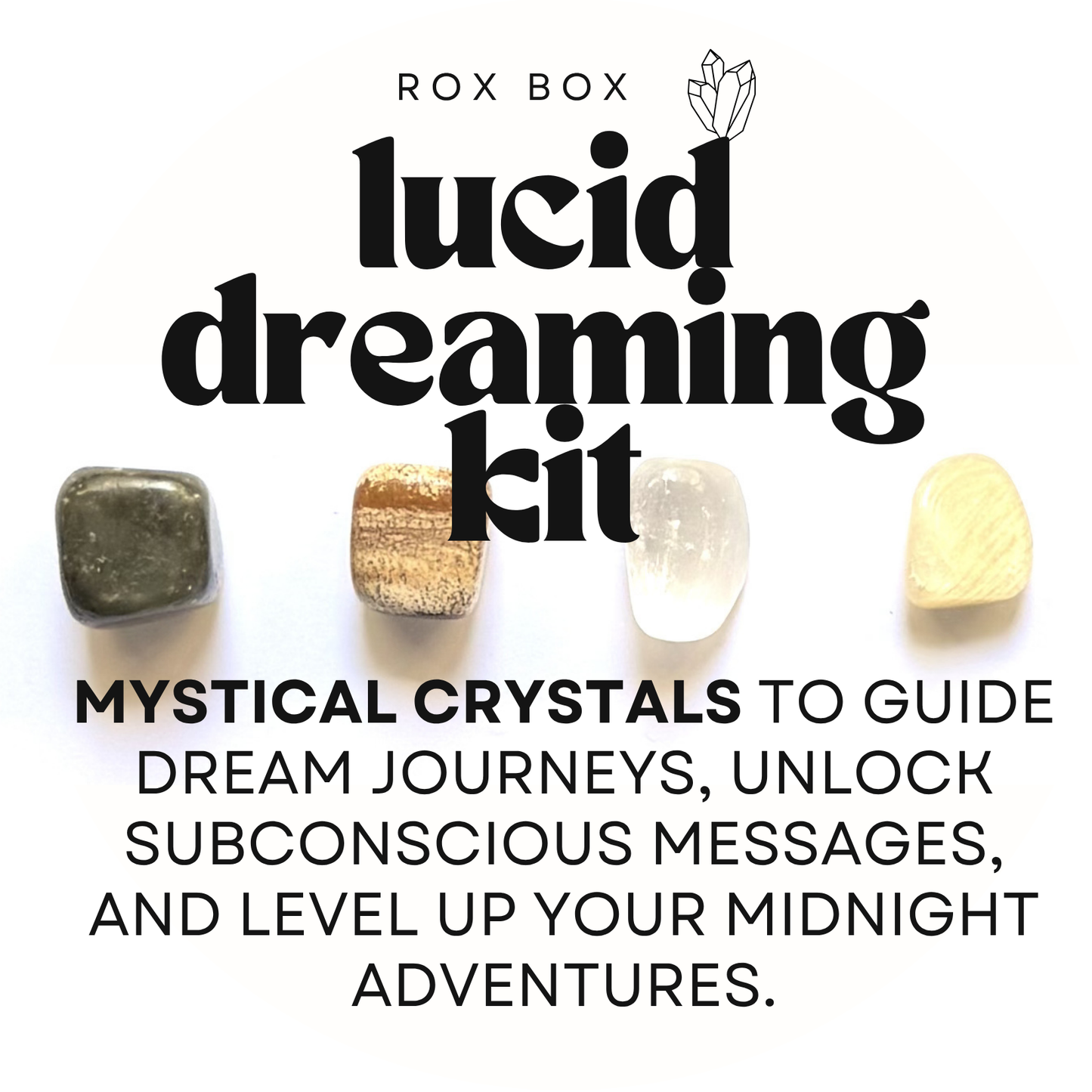 Lucid dreaming kit - crystals for dreamwork - metaphysical gift