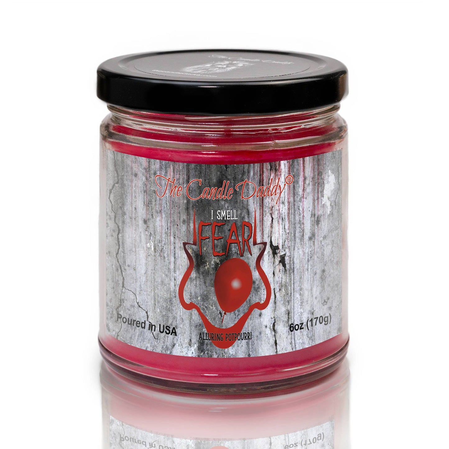 FUNNY FALL HALLOWEEN - I SMELL FEAR - POTPOURRI  6OZ CANDLE
