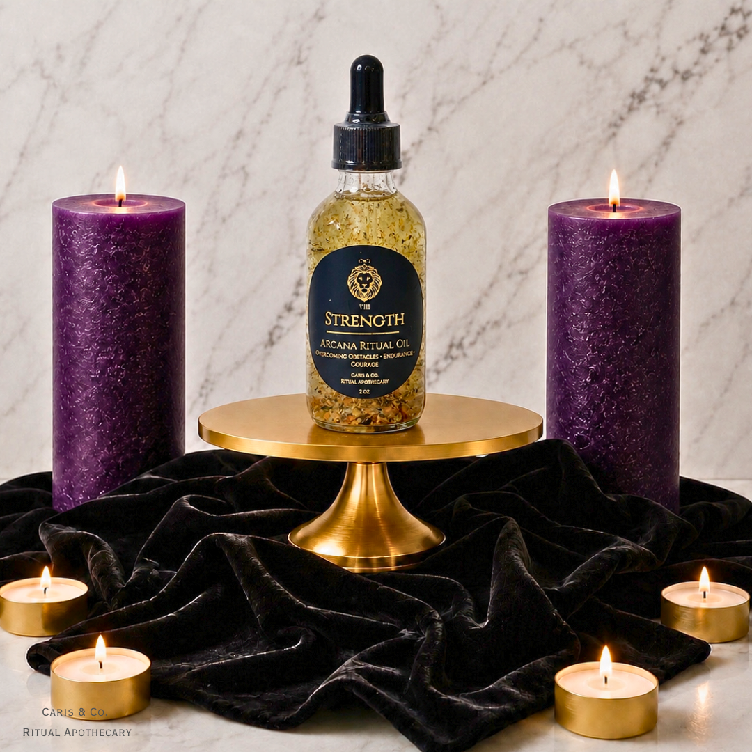 Arcana - Strength Tarot Ritual Oil (2 oz)