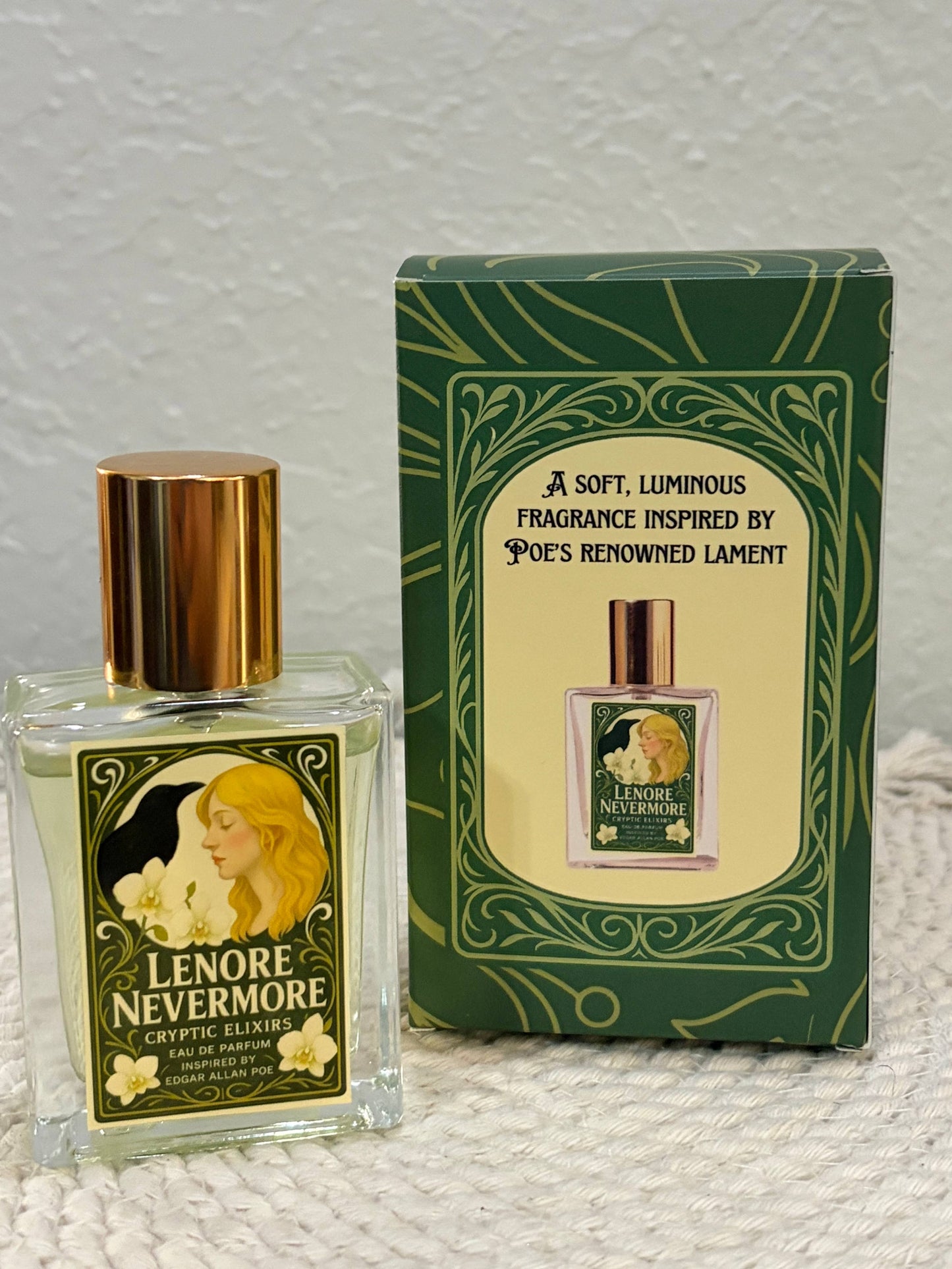 All 3 Women of Edgar Allan Poe Literary Perfume Collection 