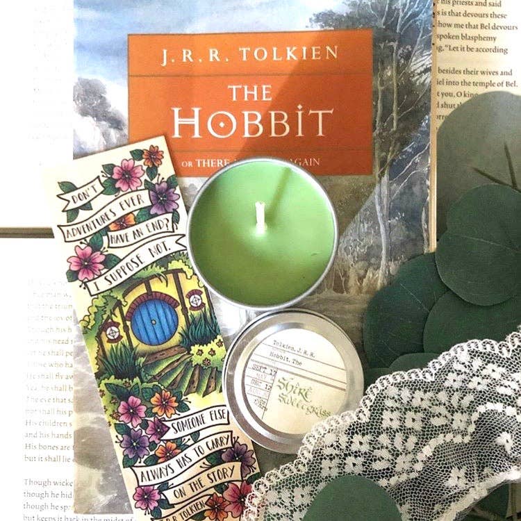 Mini Tins / book candles / sub box / bookstore sidelines