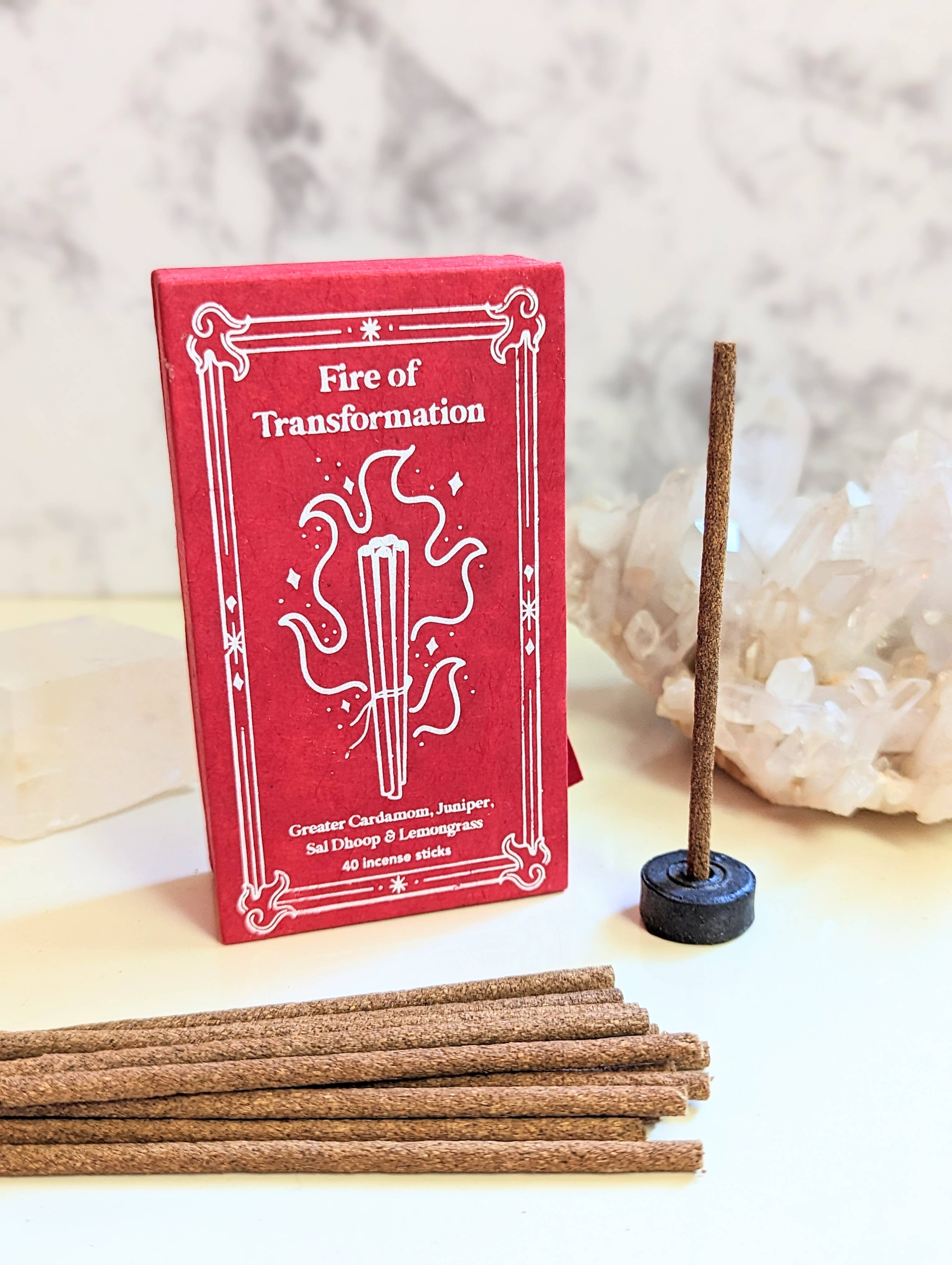 Shorter Rituals Fire of Transformation Short Stick Incense, Ritual, Altar – The Gothicary