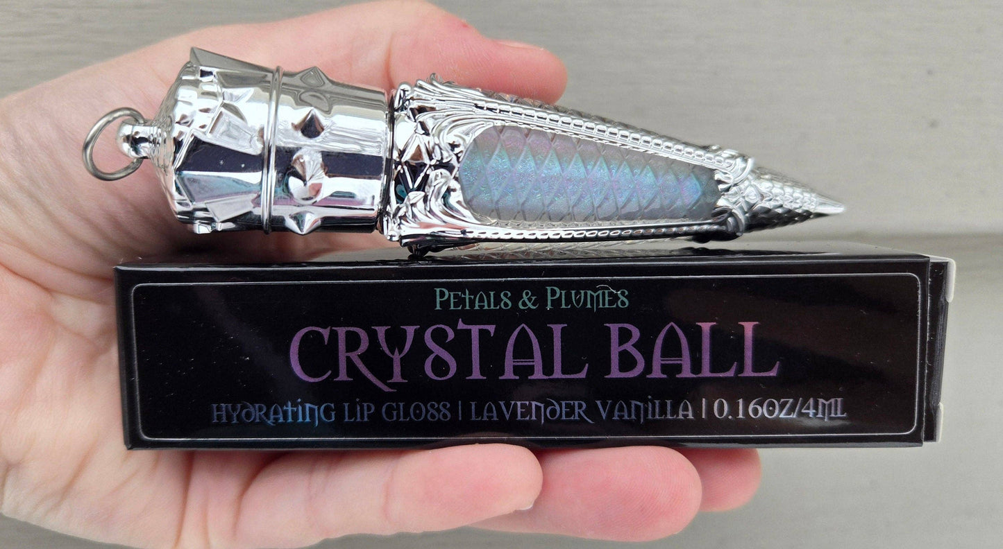Crystal Ball Lip Gloss | lavender vanilla | shimmer shift |