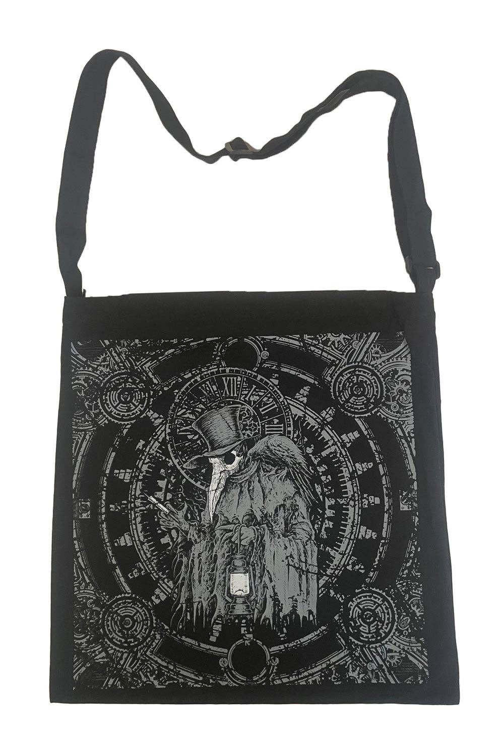 Shoulder Sling Zipper Tote Bag