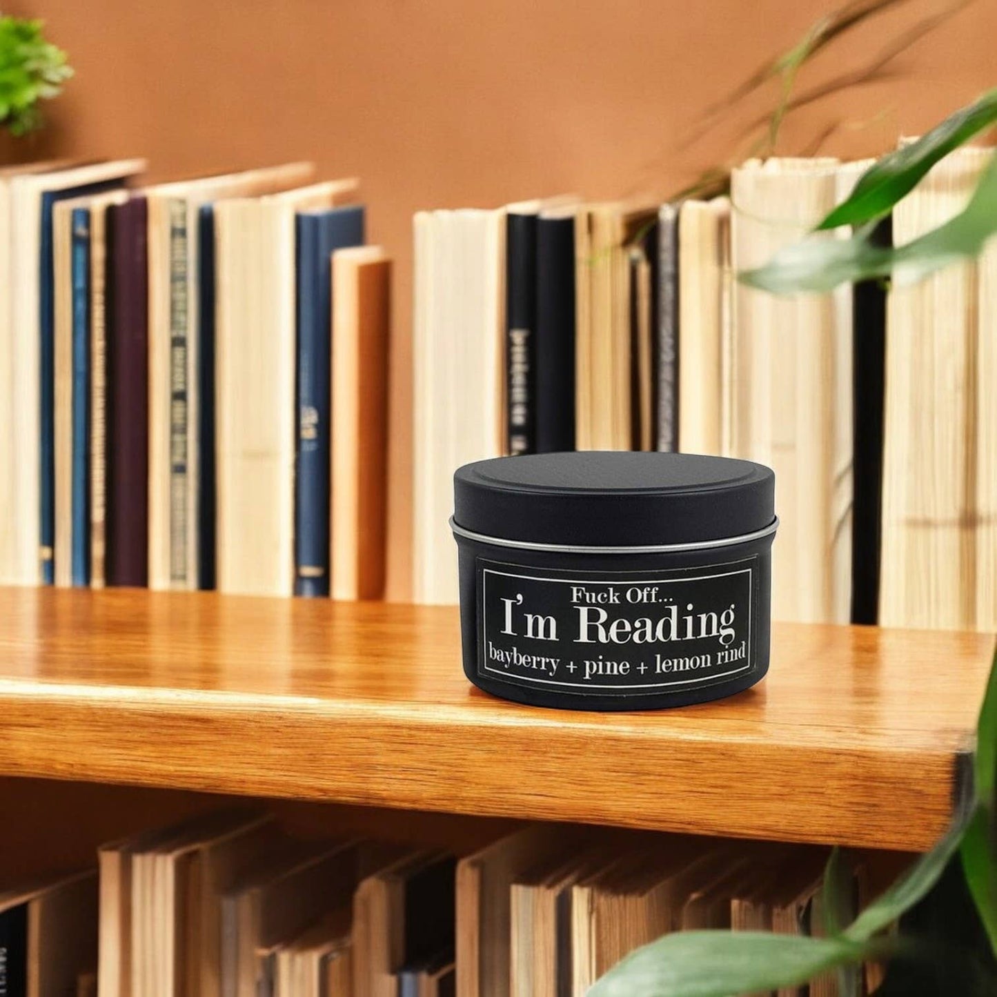 F... Off I'm Reading 4oz Candle Bayberry + Pine