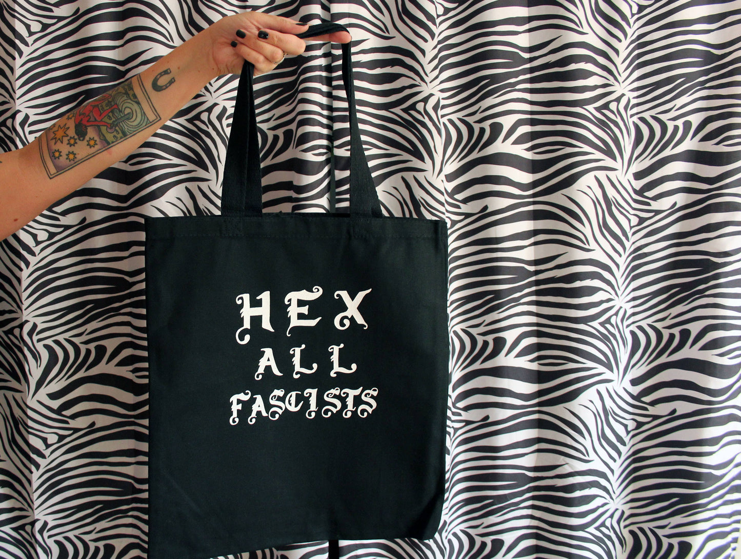 Hex All Fascists Tote