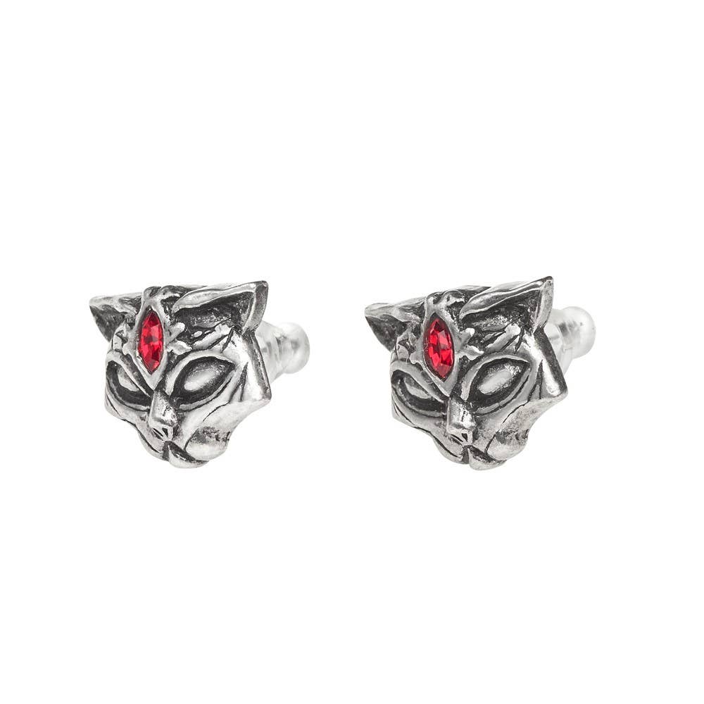 Sacred Cat Studs (Stud Earring Pair)