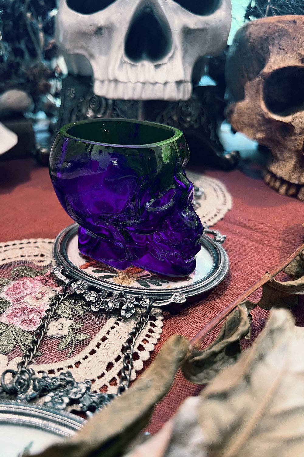 Skull Shot Glass [Deep Purple]