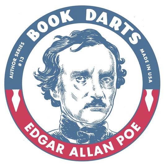 Tin Book Dart - Author Series #13 - Edgar Allan Poe