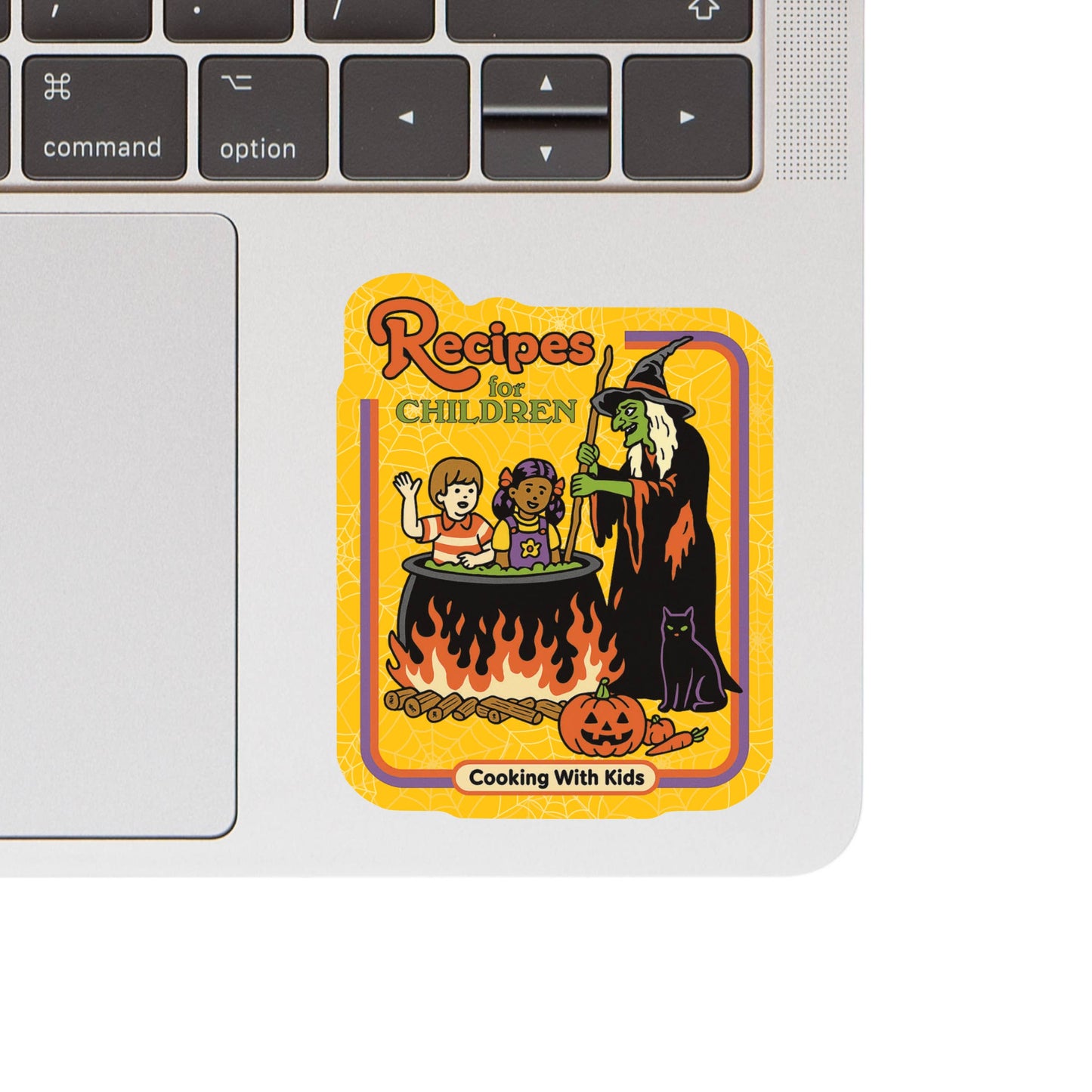 Cooking Recipe Witch Humor High Quality Vinyl Sticker