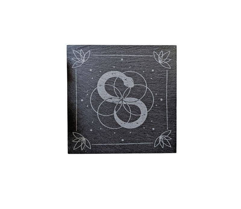 Infinite Magic Altar Tile - Slate, Ritual Tool, Altar, Spell
