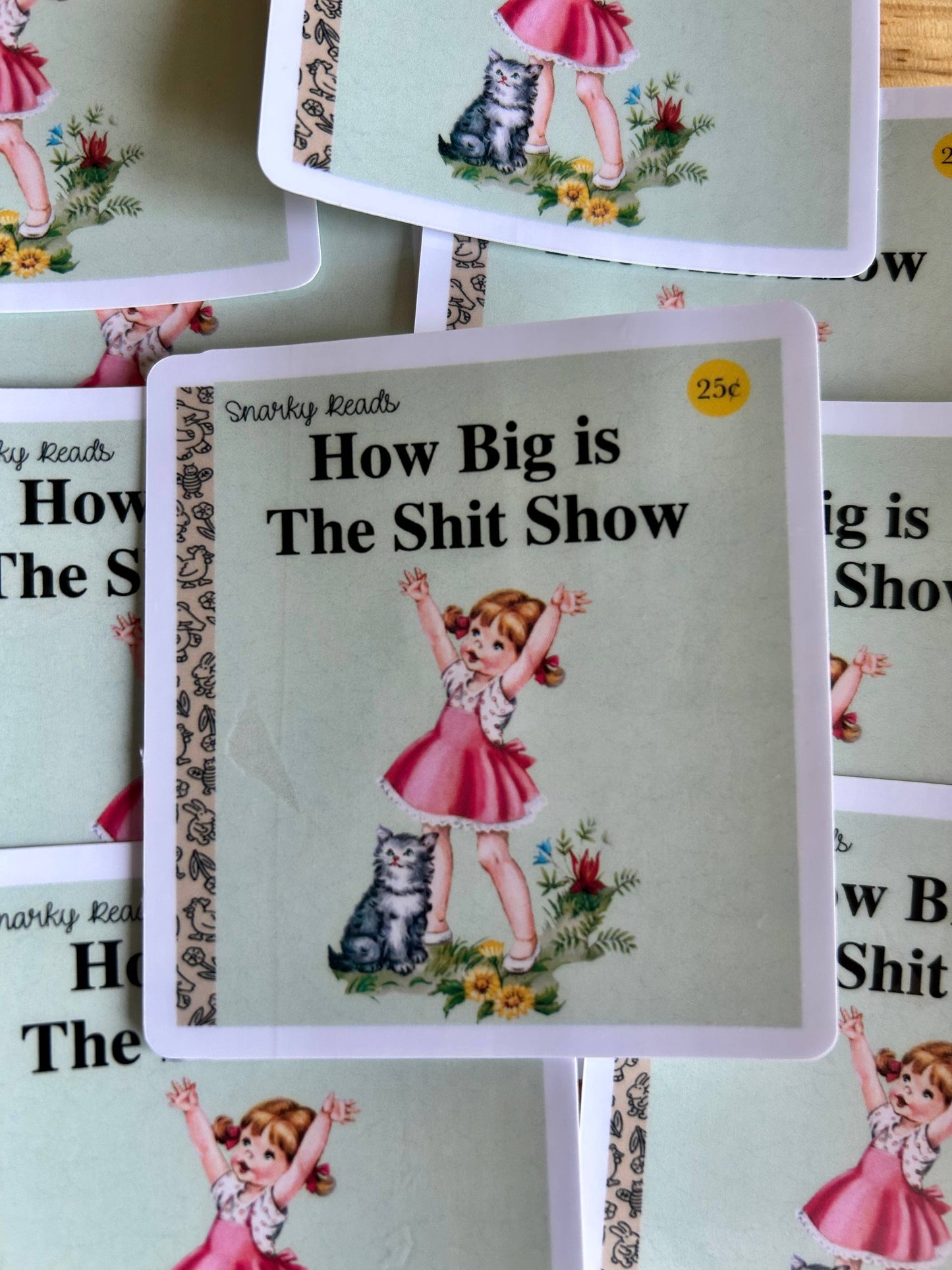 Snarky Reads " How Big is the Shit Show"