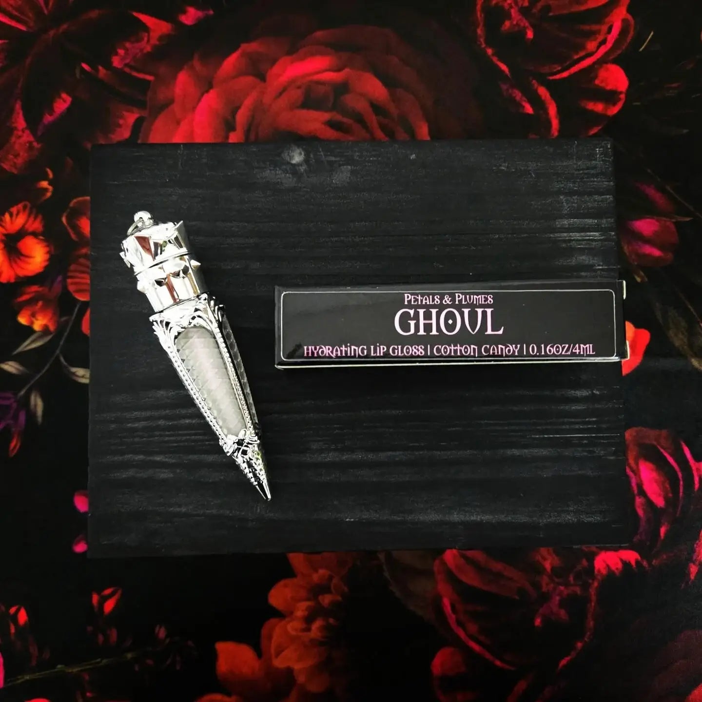 Ghoul Lip Gloss | cotton candy | iridescent pink |