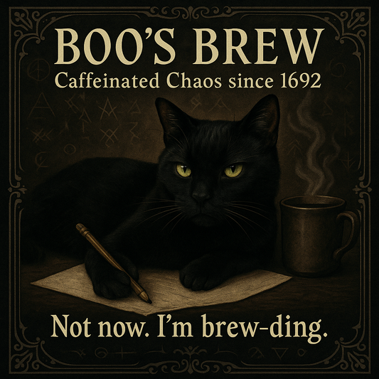 12 oz.- Boo's Brew: Dark / Whole Bean