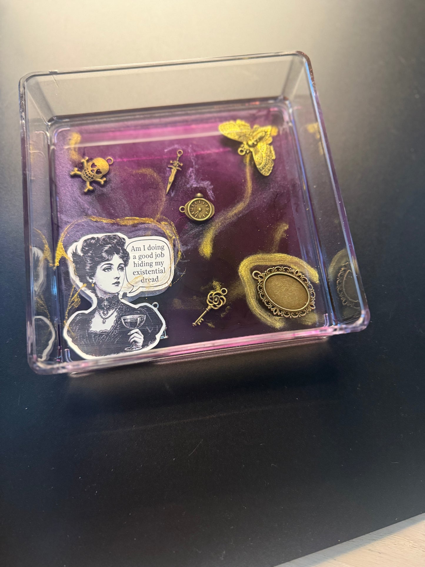 Existential Dread – Victorian Trinket Tray