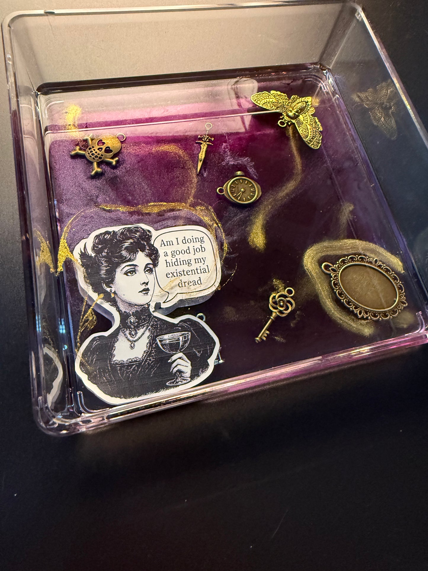 Existential Dread – Victorian Trinket Tray