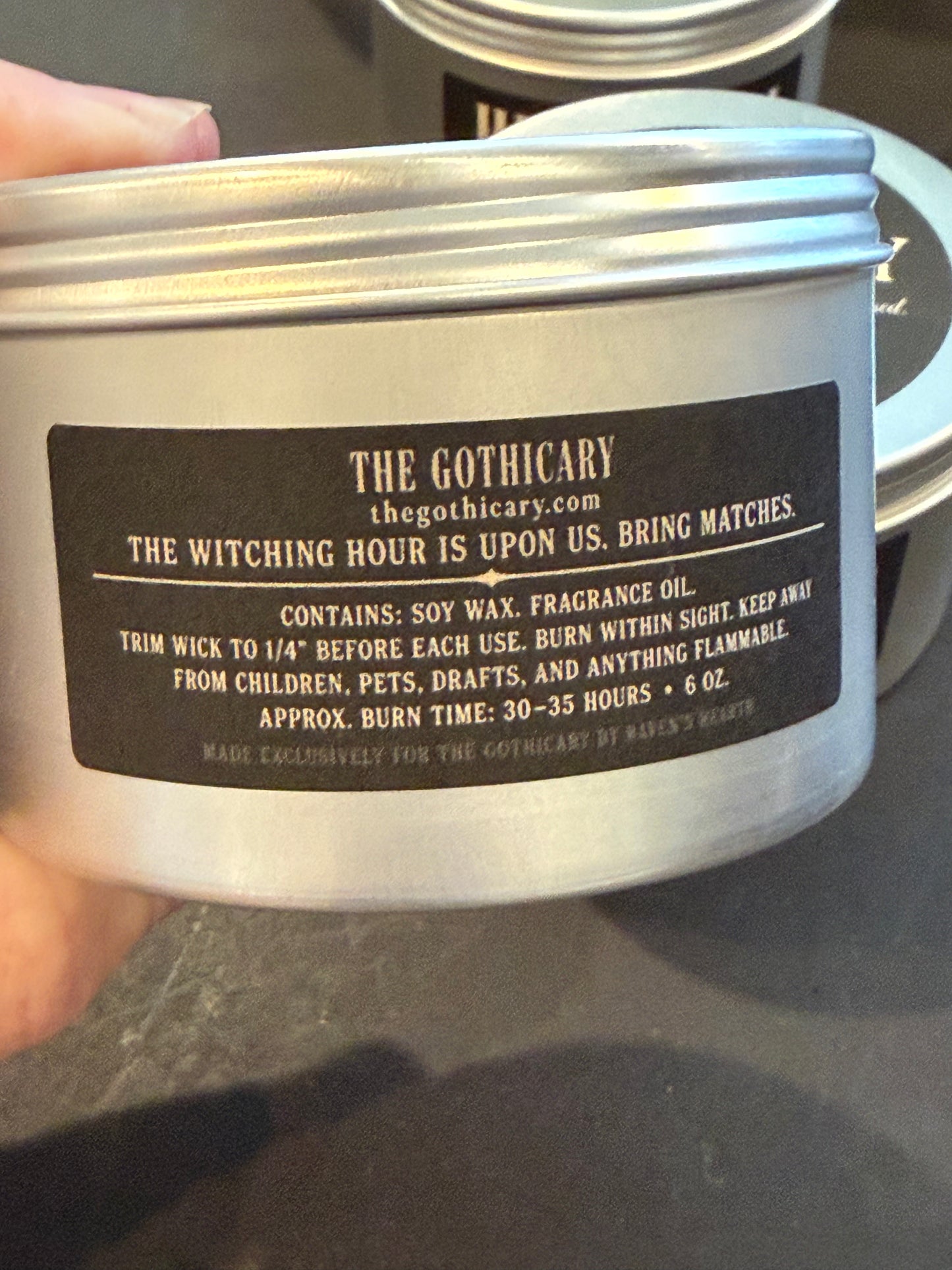 Coven Candles - Gothicary Exclusive