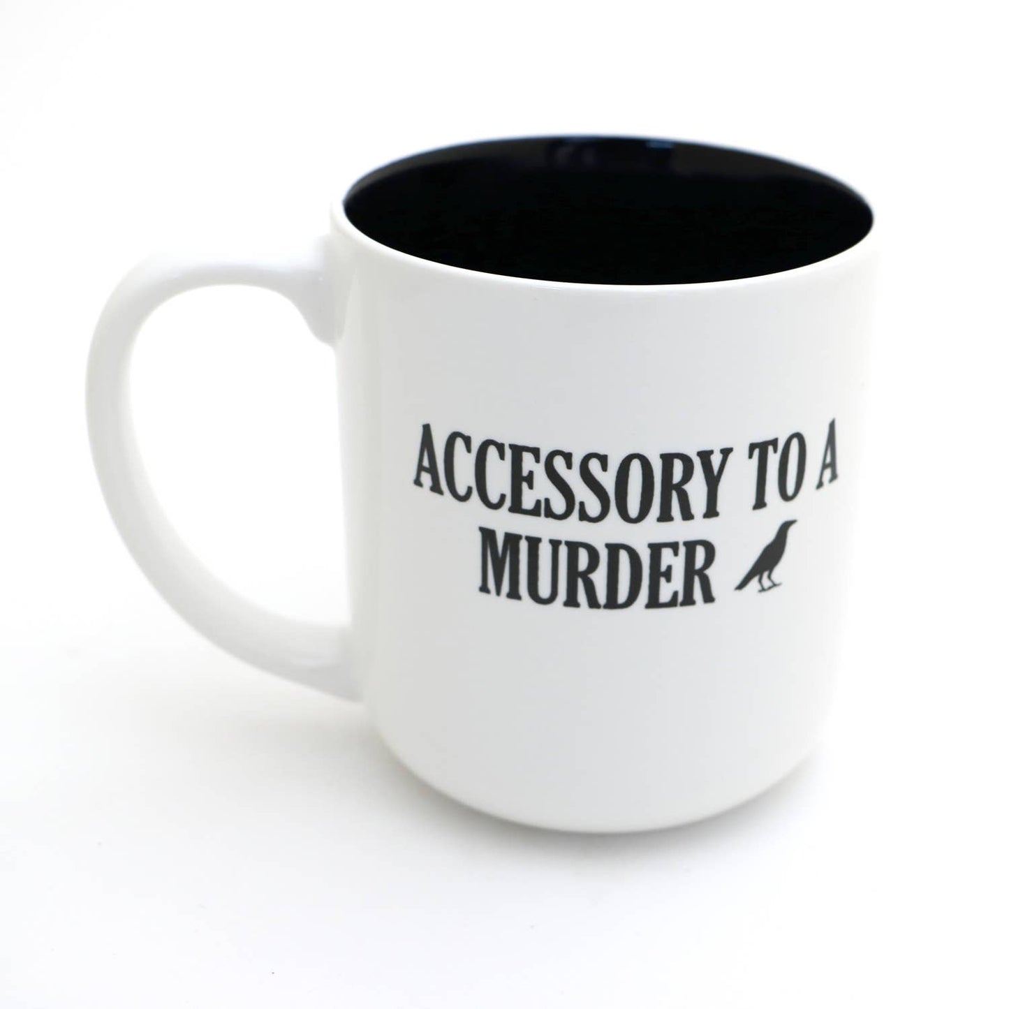 Cawfee Crow mug, Funny gift for bird lover, gothic horror