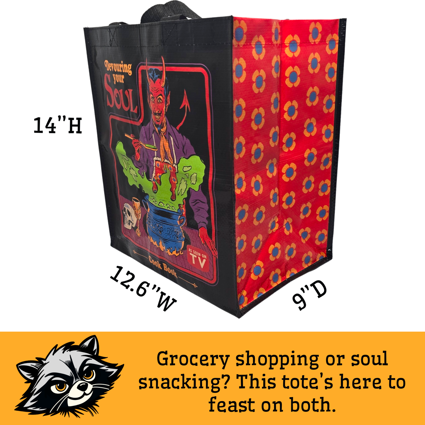 Devouring Your Soul Grocery Tote