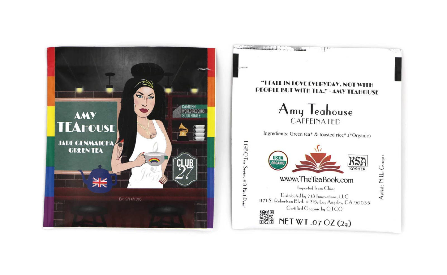 Amy Teahouse: Jade Genmaicha Green Tea