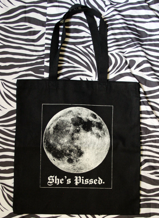 The Moon is Pissed Tote