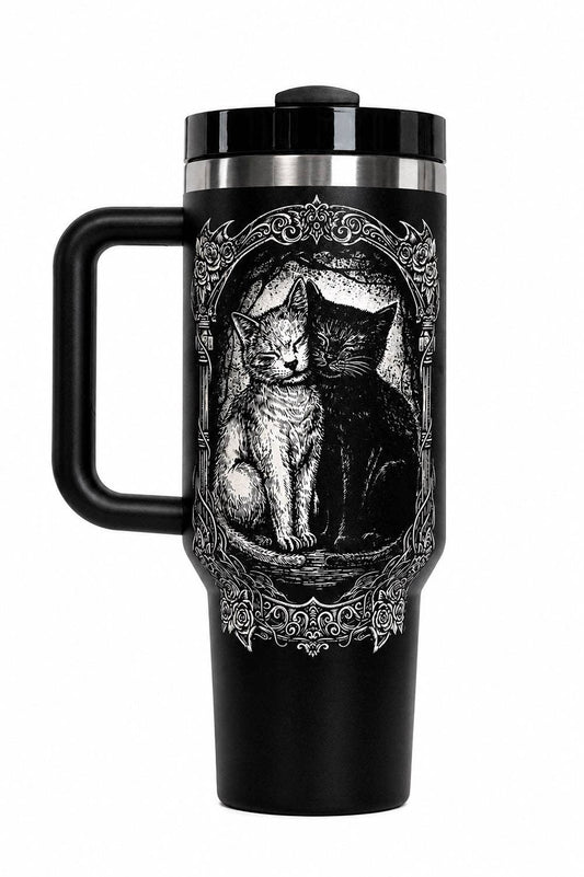 Cuddling Cats 40oz Tumbler