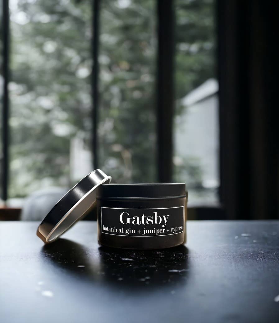 Gatsby 4oz Candle - Botanical Gin + Juniper + Cypress