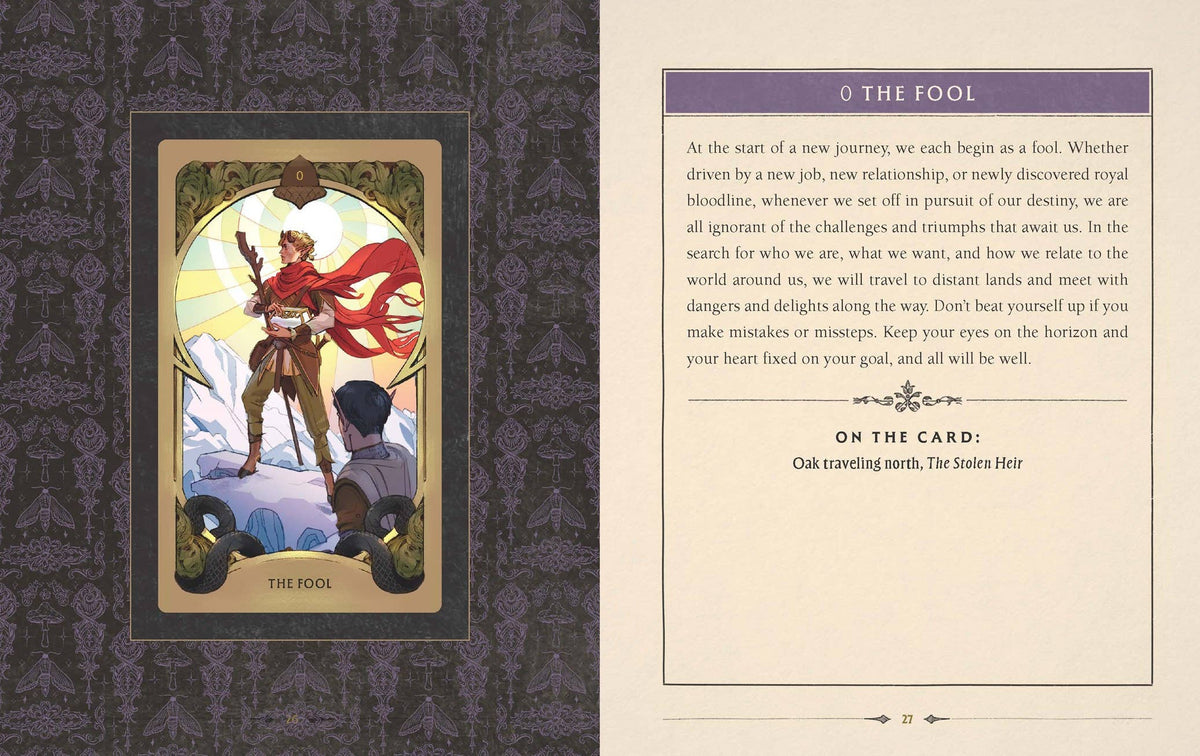 Holly Black's Faerie Tarot Deck and Guidebook