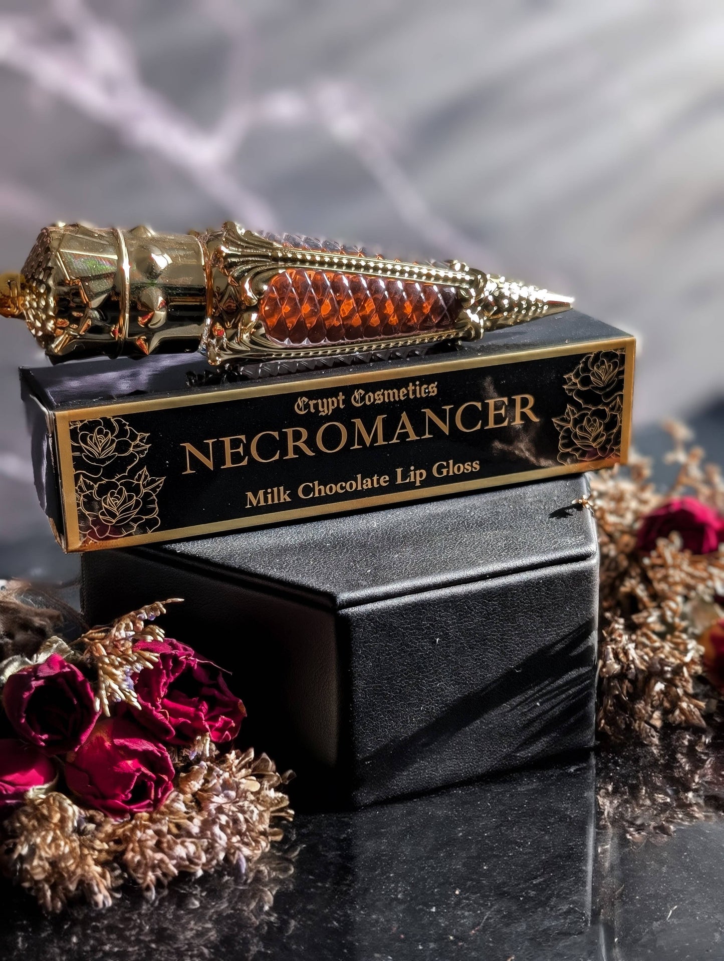 NECROMANCER - Dark brown milk chocolate lip gloss