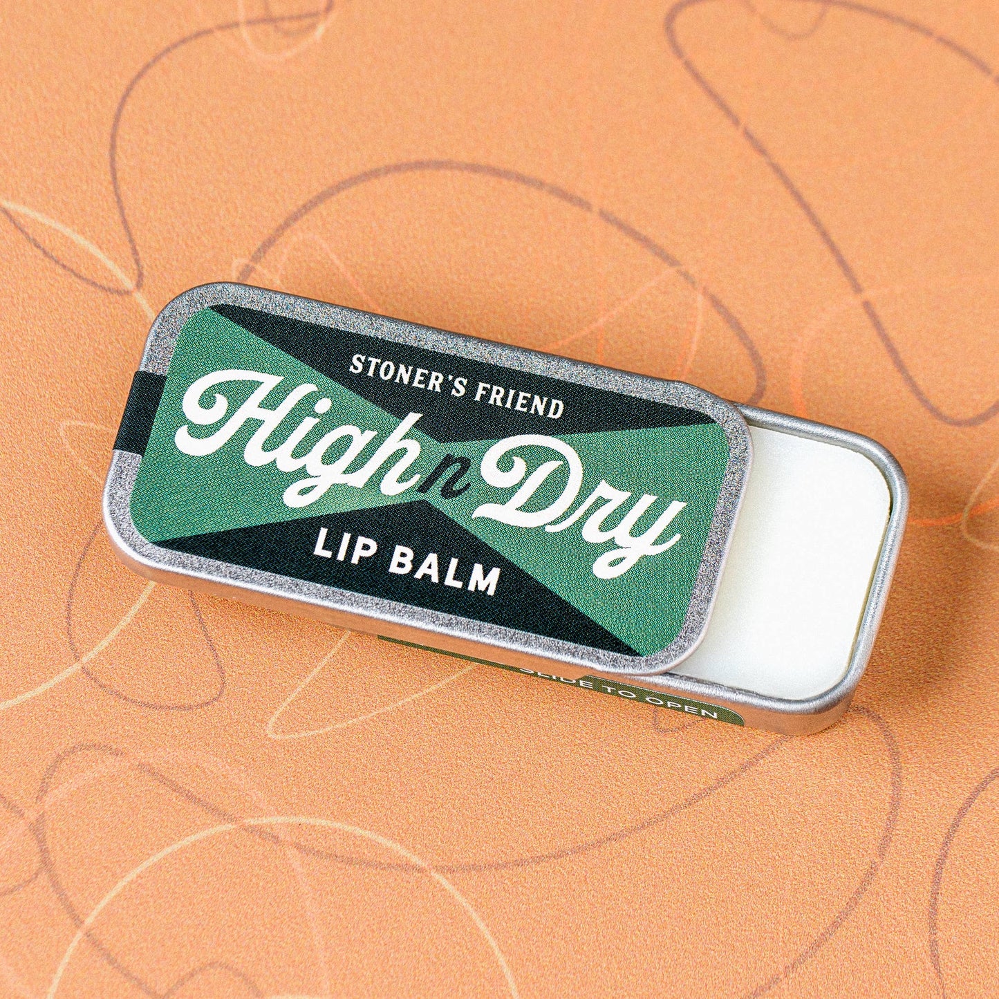 High N Dry Lip Balm | Funny Old School Tin