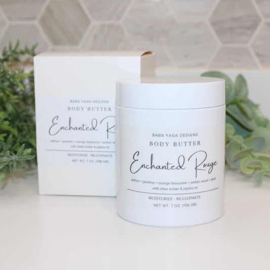 Enchanted Rouge Body Butter 7 oz, Baccarat 540 Non-Greasy