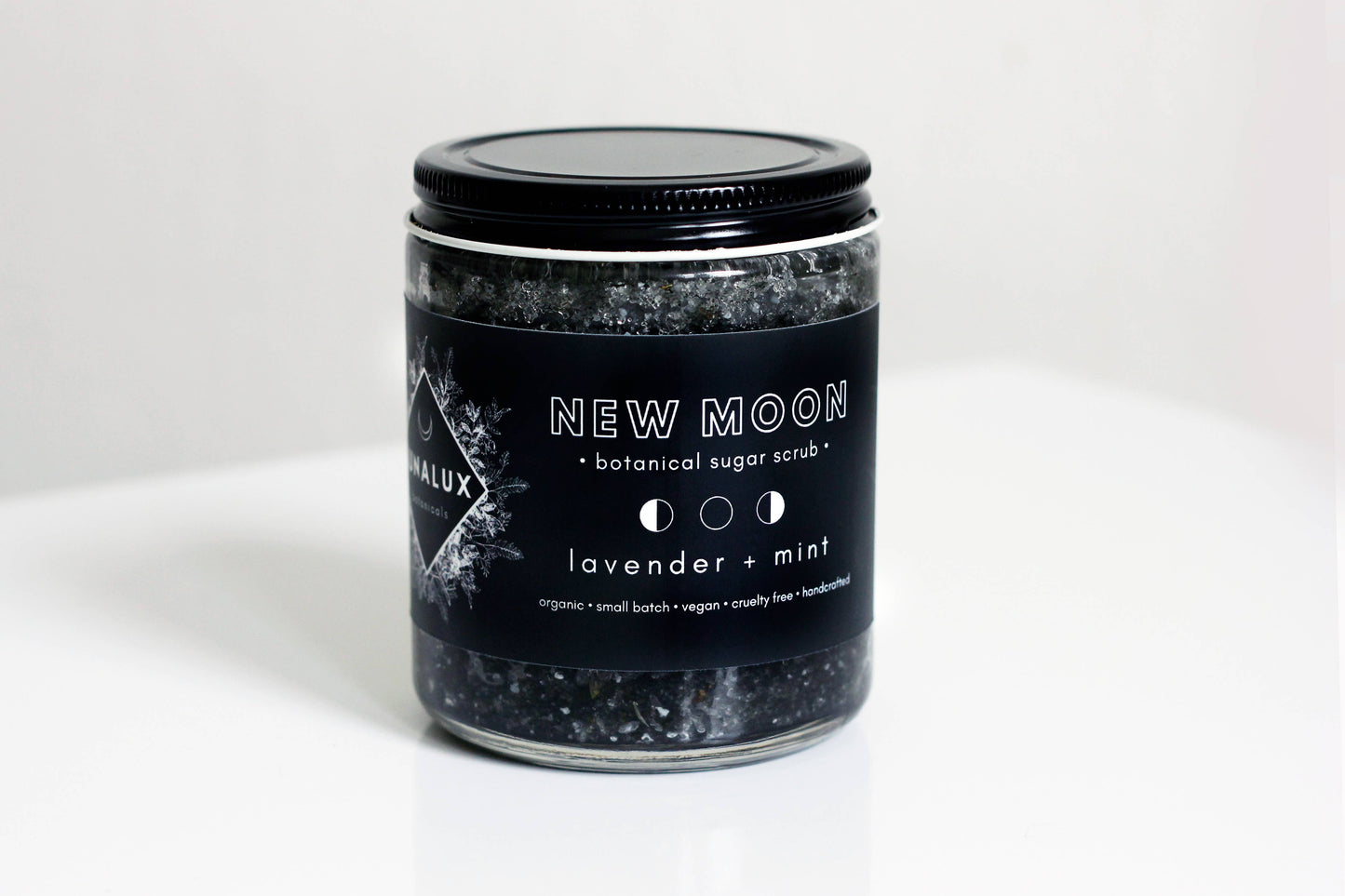 NEW MOON // Lavender + Mint Sugar Scrub