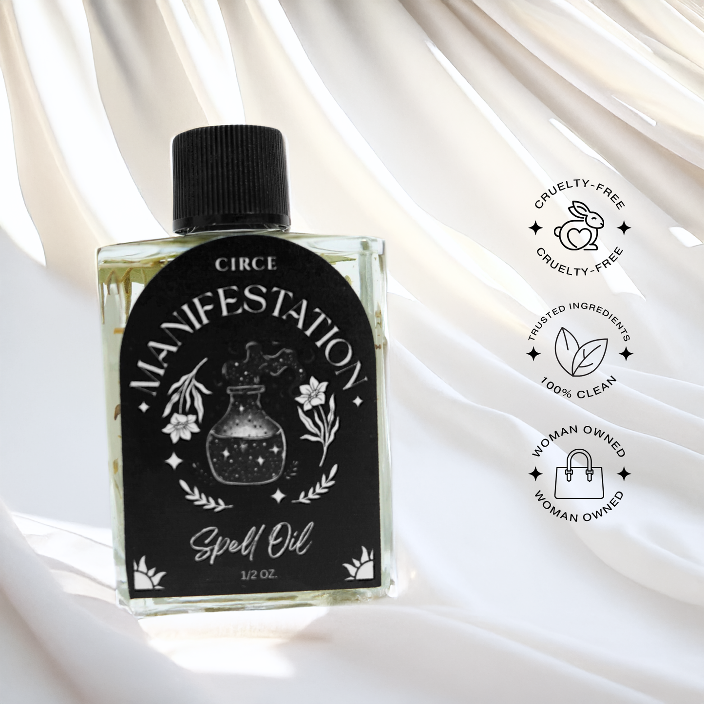 Manifestation Spell Oil - Intention and Abundance 0.5oz