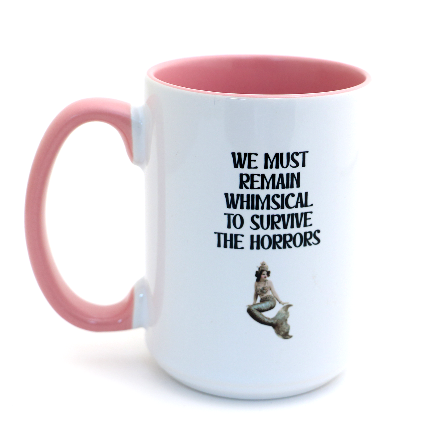Fun Mermaid mug, Girls Wanna have Fins, funny nautical