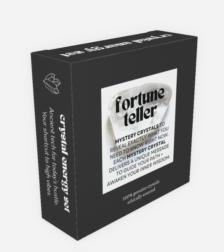 Fortune teller - crystals for divine guidance - metaphysical Gift