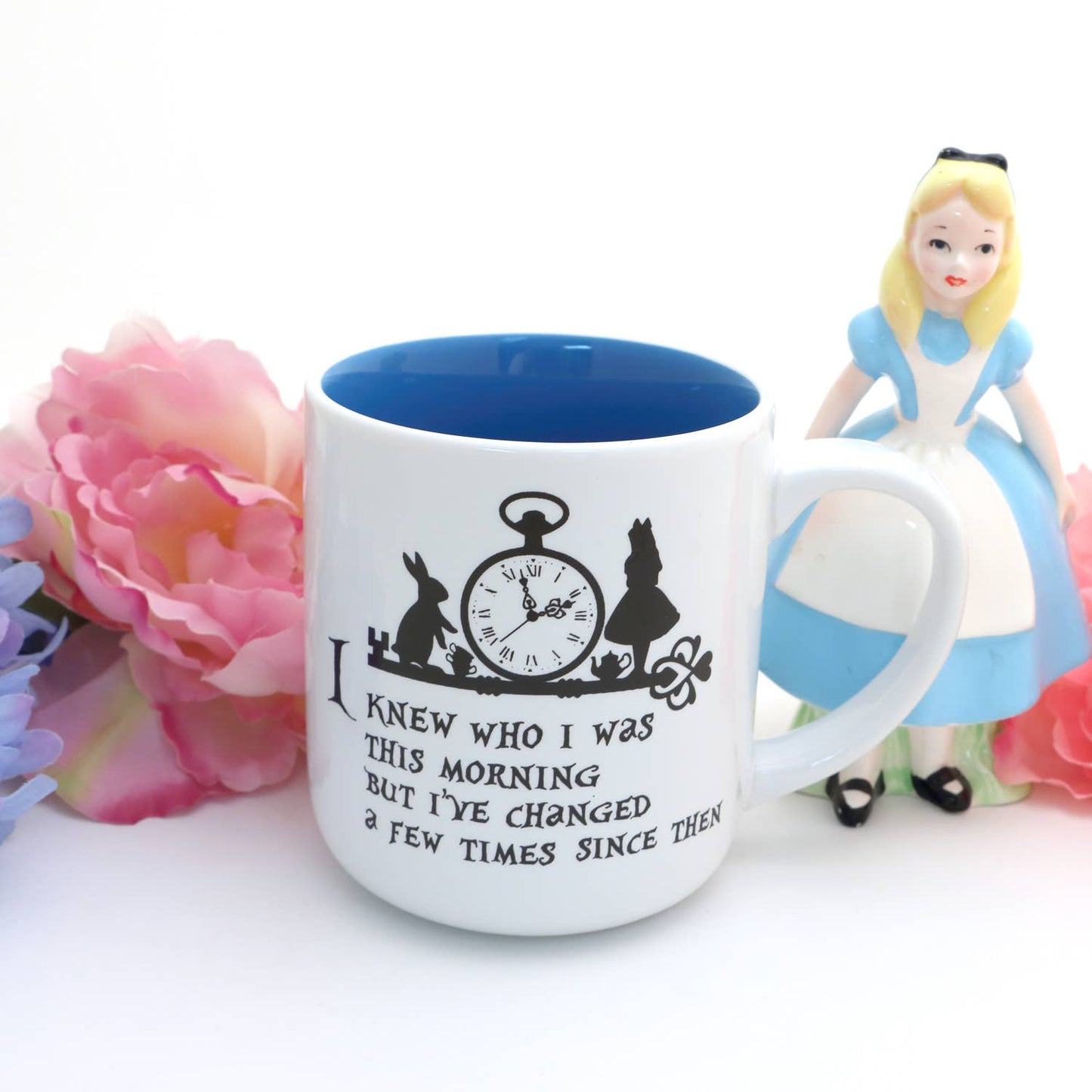 Alice in Wonderland mug, Drink Me, Tea mug, gift for reader