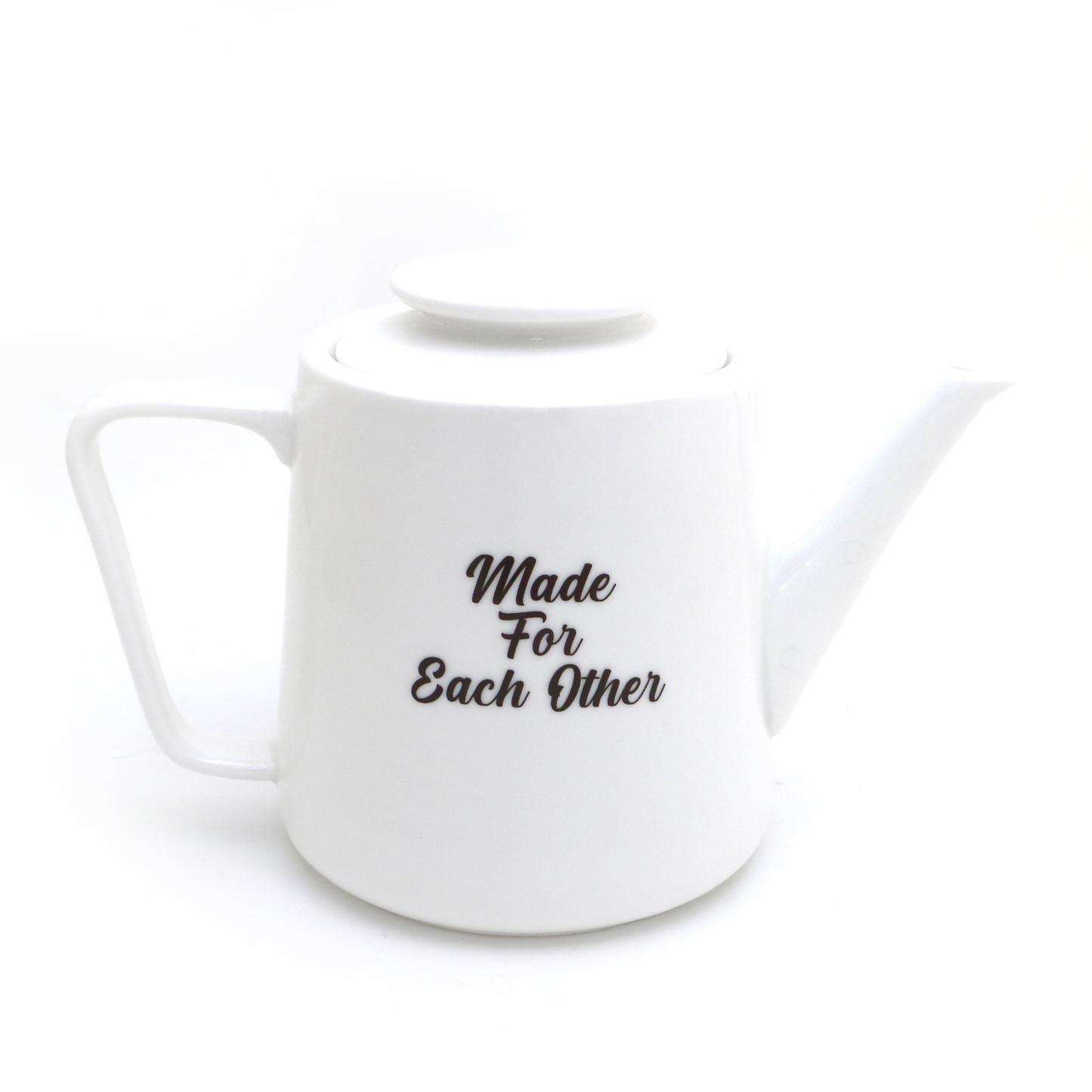 Frankenstein and Bride porcelain teapot, Made for each other