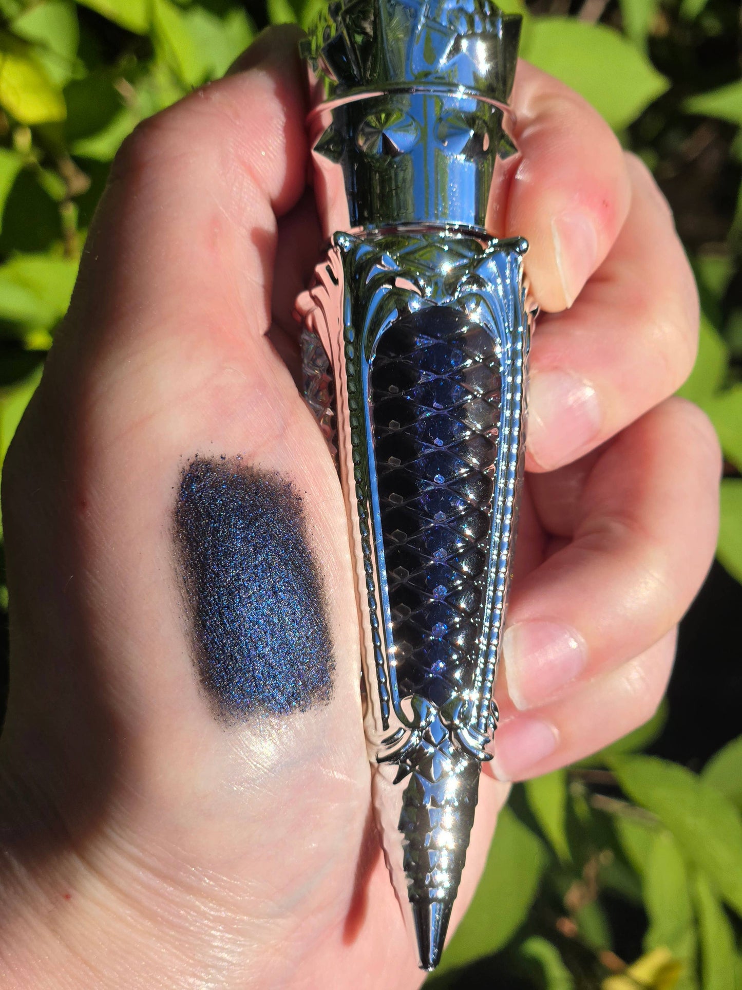 Night Orchid Lip Mud | dark sapphire | chocolate scent