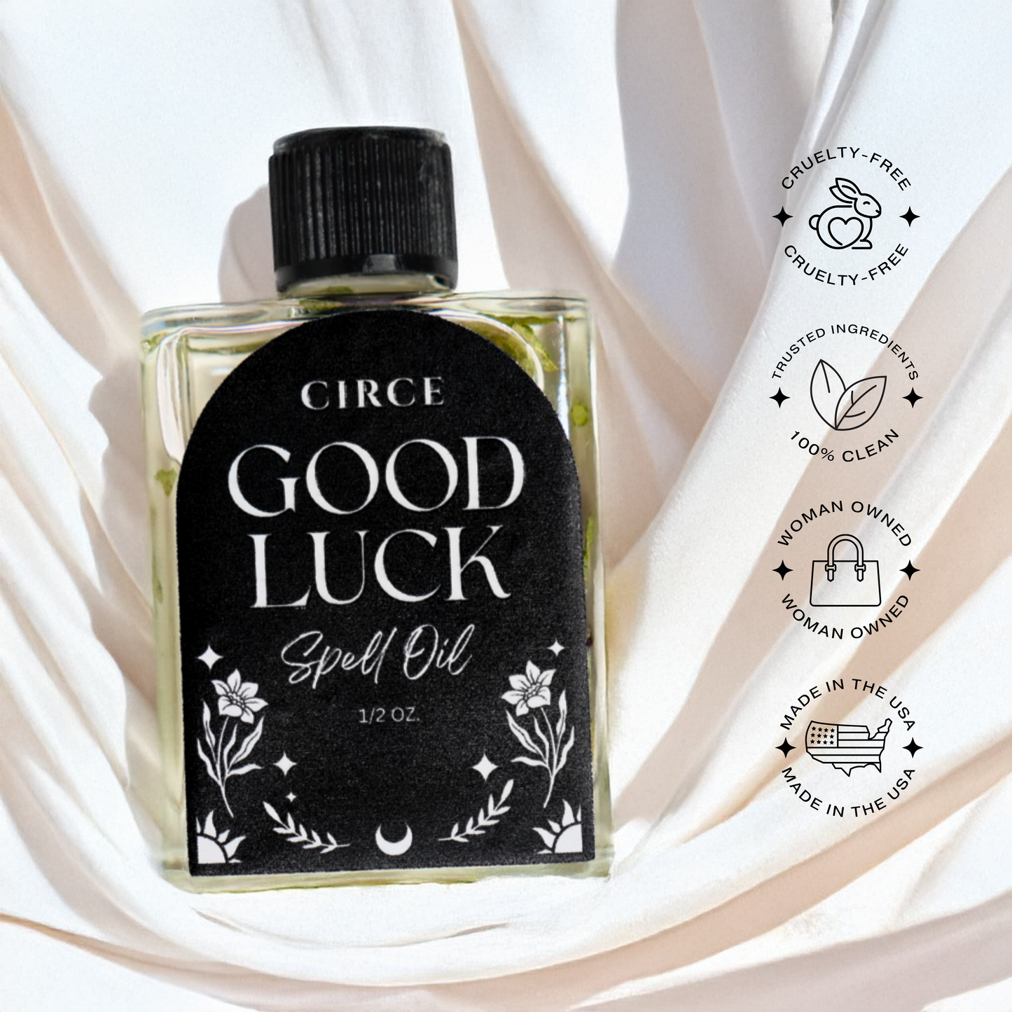 CIRCE Good Luck Spell Oil 1/2 oz. - Wholesale