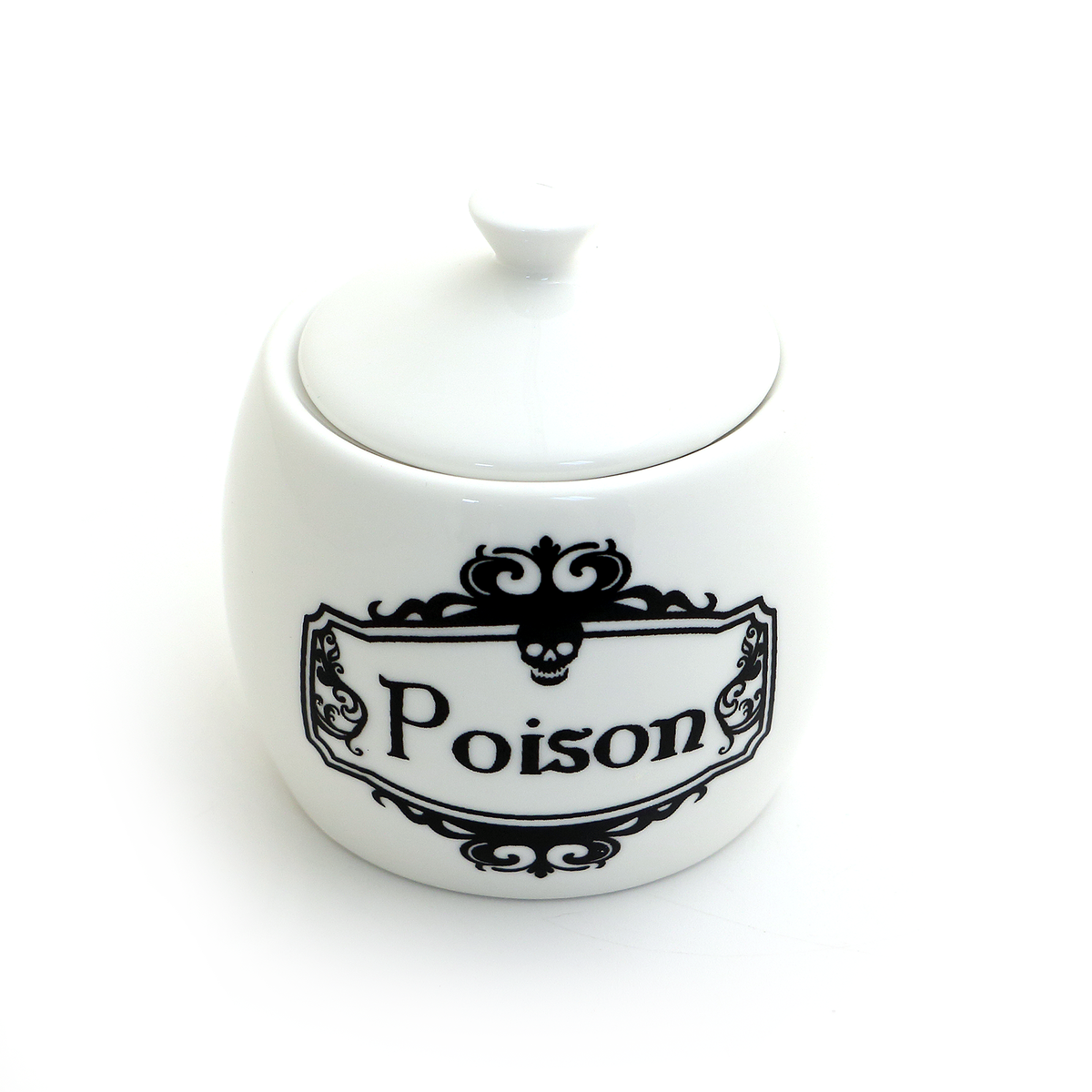 Poison Round Sugar Bowl - LIMITED EDITION