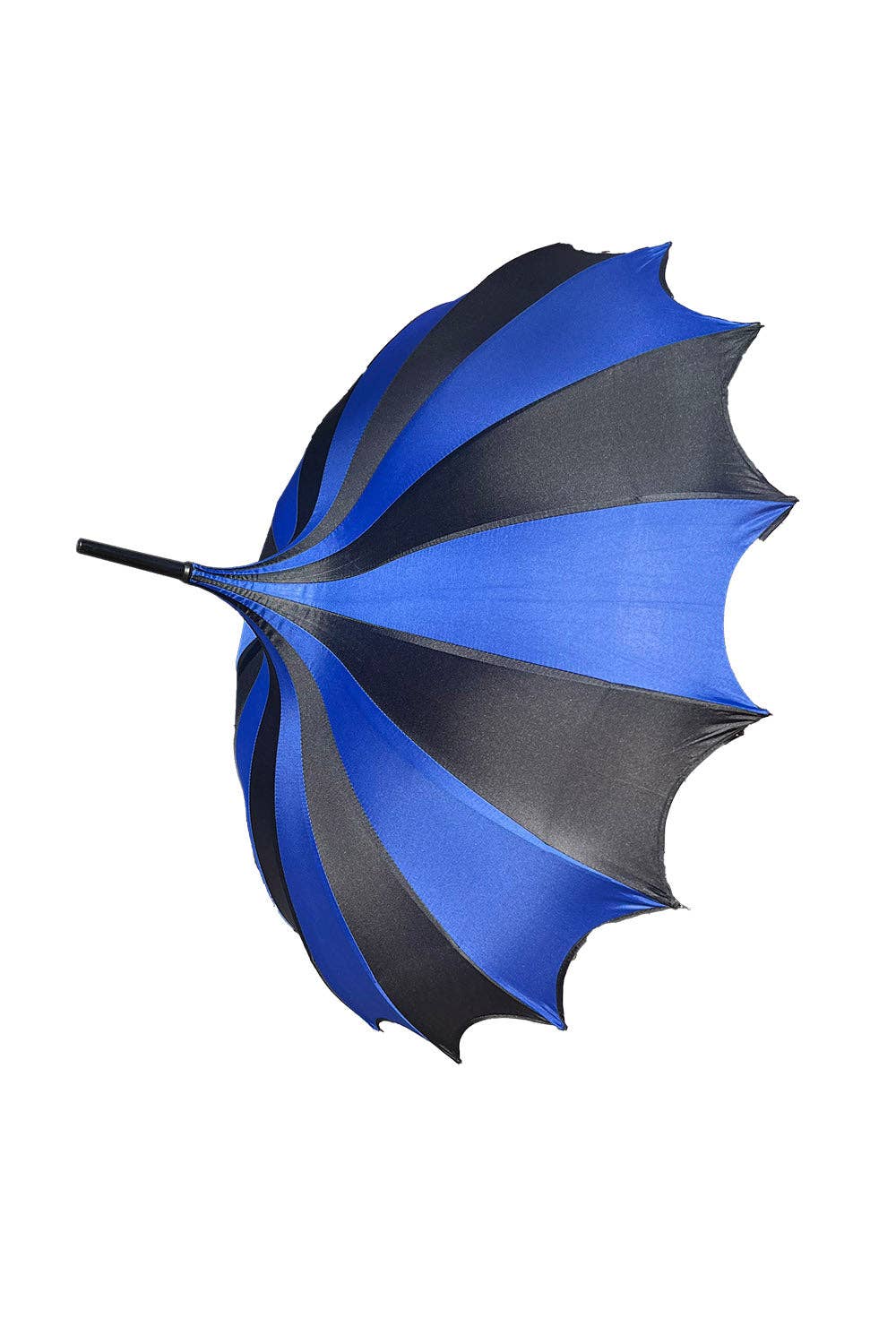 Batwing Pagoda Umbrella [BLACK/BLUE]