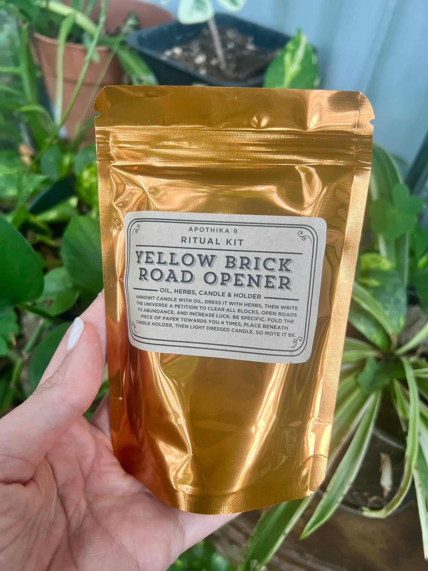 Road Opener Spell Kit- Abundance, Clarity & Growth