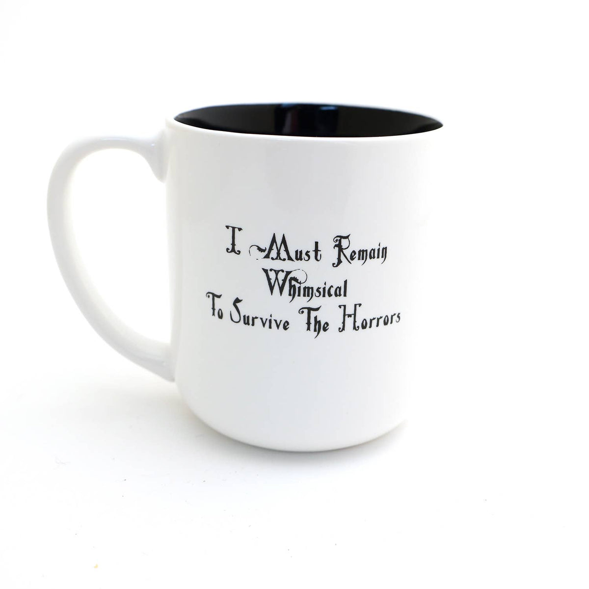 Too Few Dragons, Remain Whimsical mug, large ceramic funny