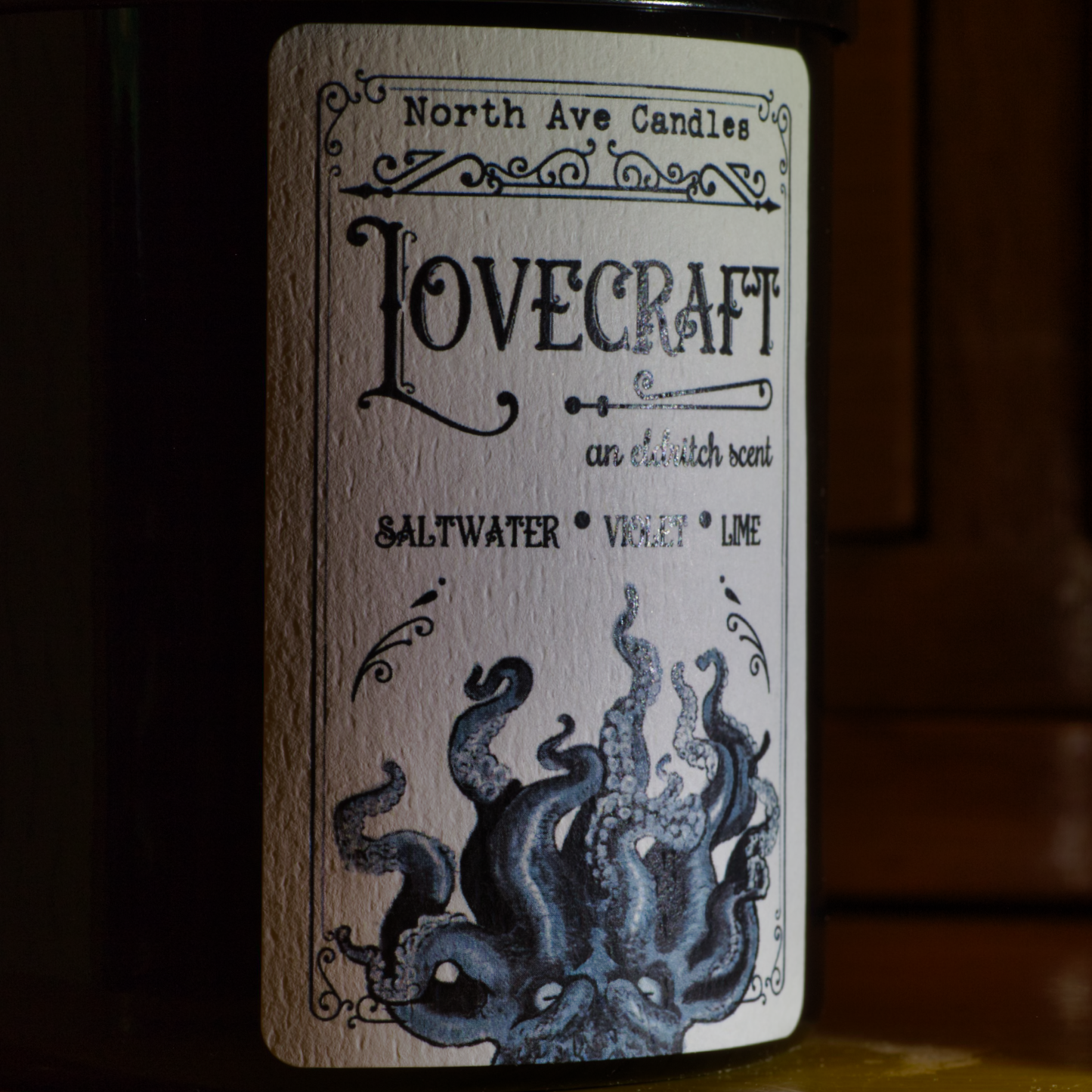 HP Lovecraft / Horror Candle / Bookstore Gift / Curiosities