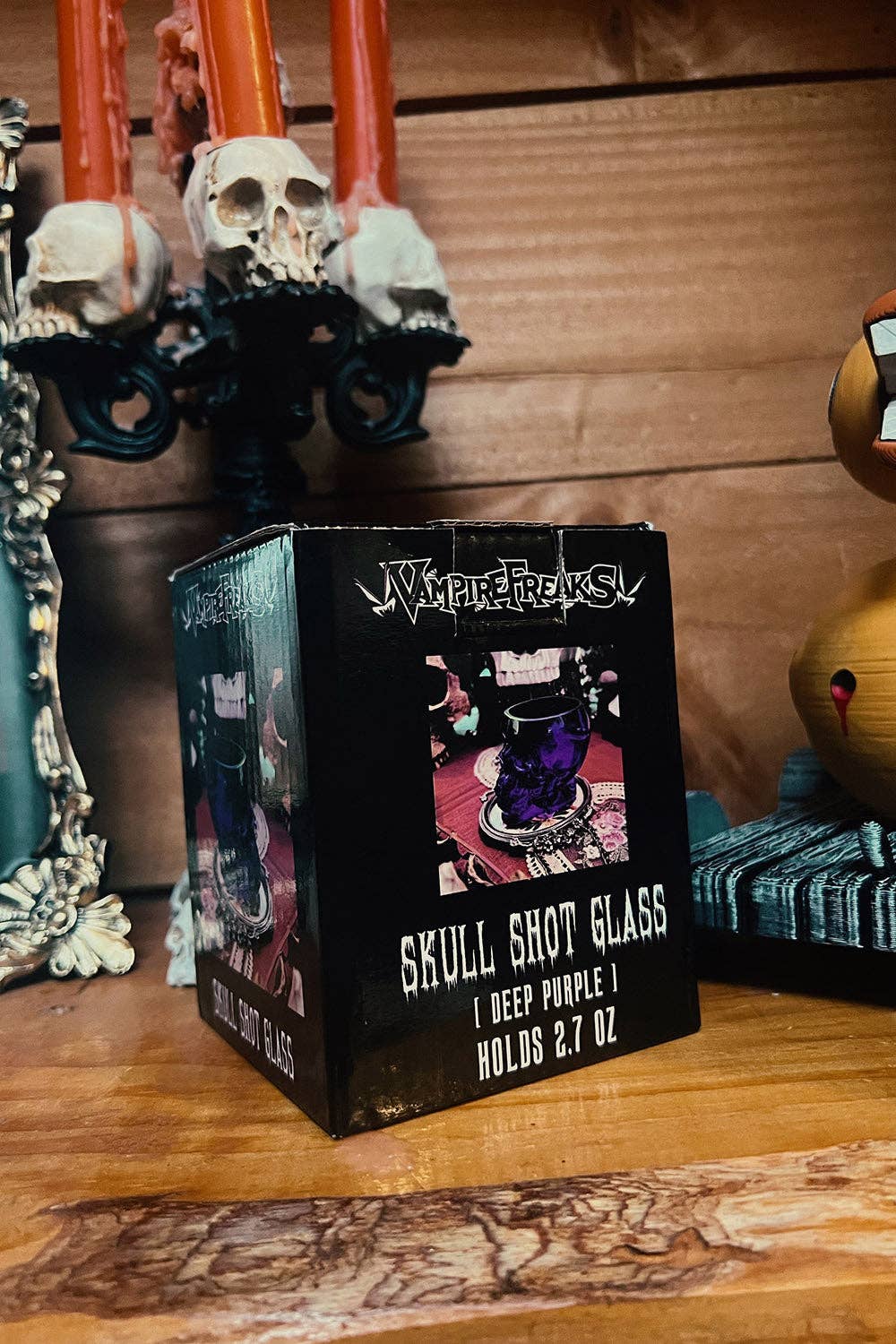 Skull Shot Glass [Deep Purple]
